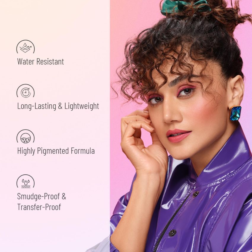 Swiss Beauty Pop Eyeliner | Waterproof And Long Lasting Liquid Eyeliner | Smudge Proof Eye Makeup |Quick Drying |Shade - White, 3 Ml |