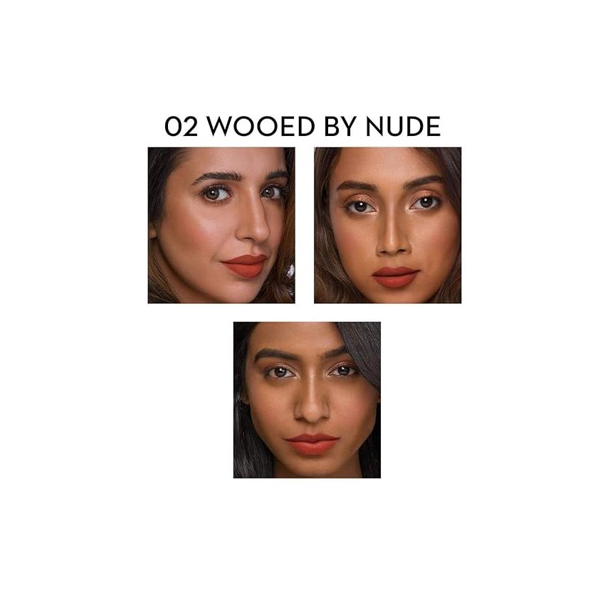 SUGAR Lipping On The Edge Lip Liner | Lasts upto 10hrs | Waterproof | 1.2gm - 02 Wooed By Nude (Peach Nude)