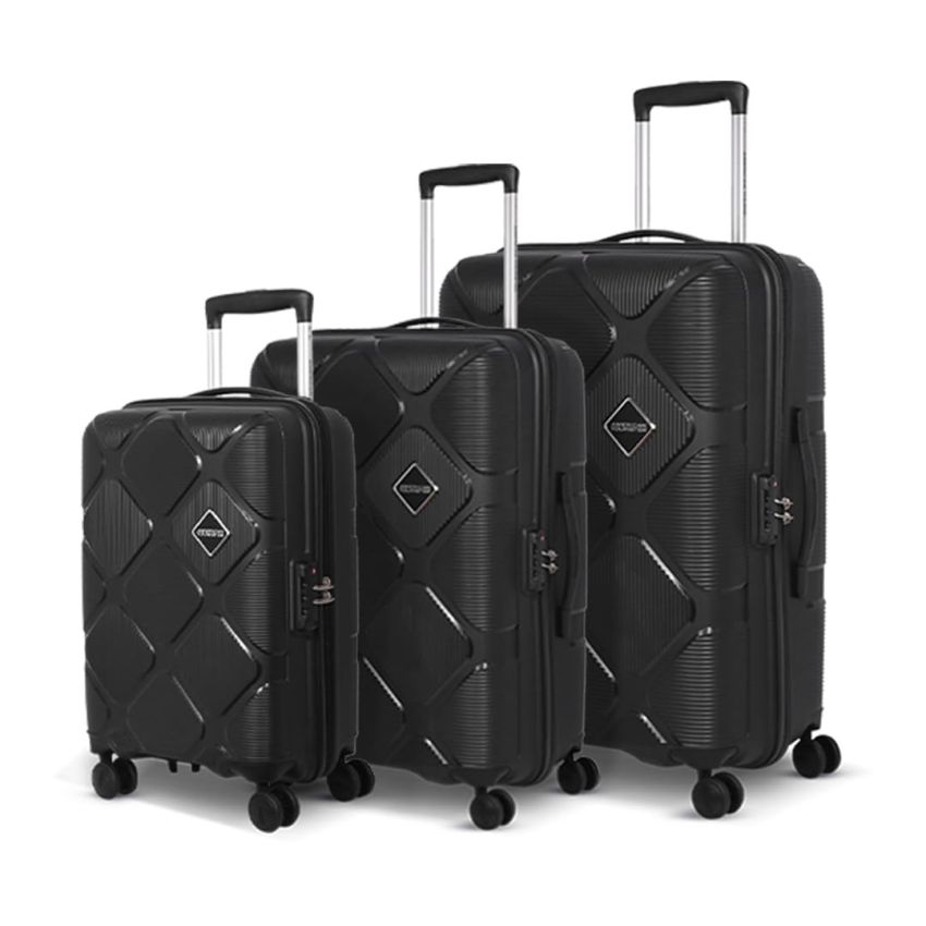 American Tourister AMT INSTAVIBE+ 3PCS BLACK