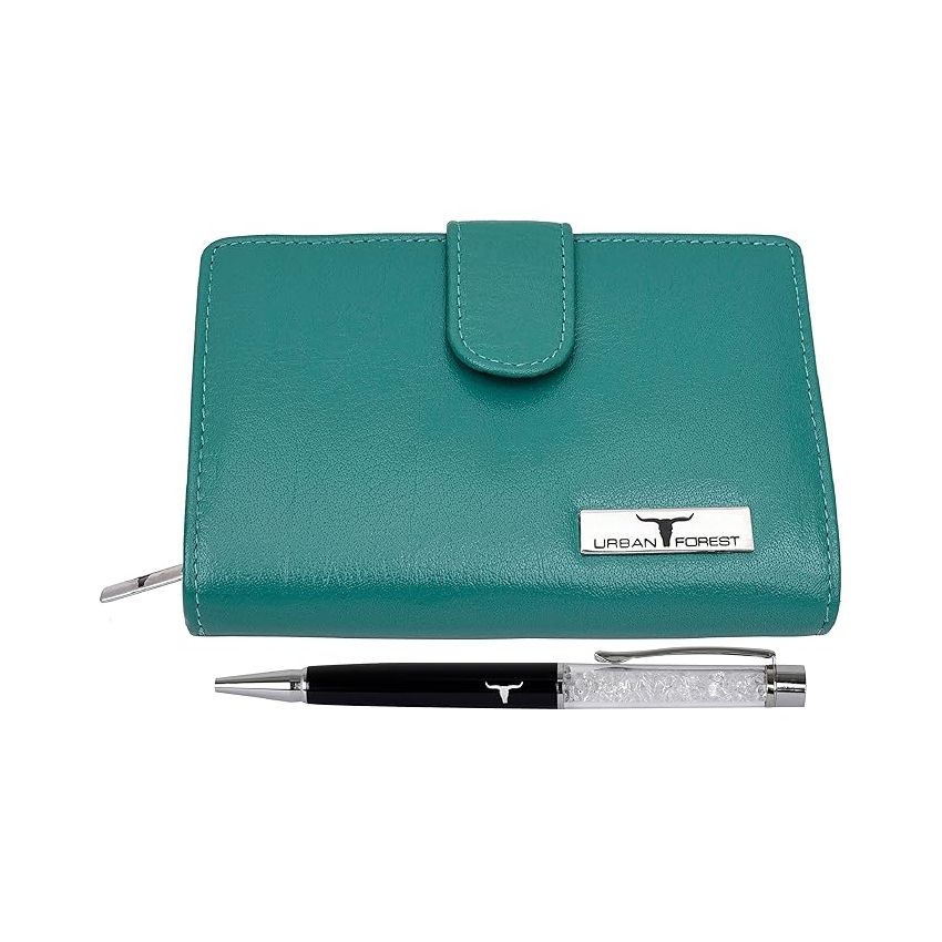 URBAN FOREST Tammy Ladies Leather Wallet Combo