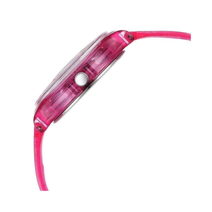Zoop by Titan Glitter Quartz Analog Pink Dial Polyurethane Strap Watch for Kids-26030PP03W