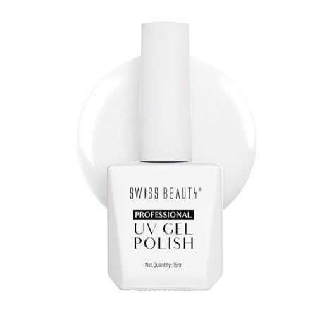 Swiss Beauty Professional UV Gel Nail Polish, Lasts Upto 21 Days, Super Glossy Finish, Non-Chipping, Non-Smudging, Quick Drying Nail Polish, Shade -32, 15 ml