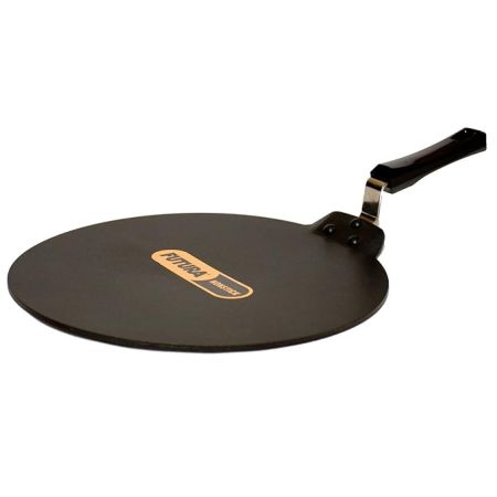 Hawkins Futura Nonstick Dosa Tava, Diameter 33 cm, Thickness 4.88 mm (Black) NDT33