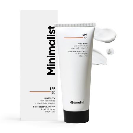 Minimalist Multi Vitamin SPF 50+ PA ++++ Sunscreen For Complete Sun Protection