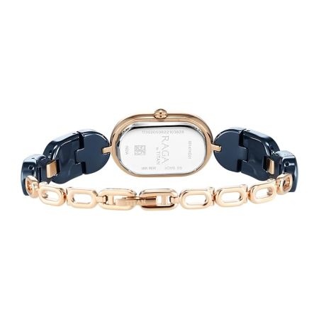 Titan Analog Blue Dial Women's Watch-95147KD01