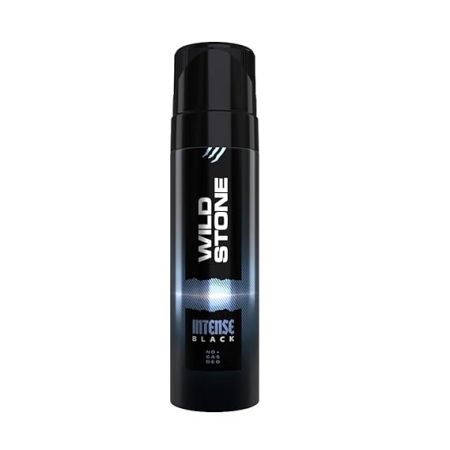 Wild Stone Intense Black No Gas Deo for Men, Long Lasting Deodorant Body Spray, 120ml