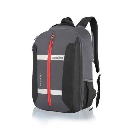 American Tourister Bowie The Outdoor Backpack With A 17 Inch Laptop Compartment, 35 L Capacity, External Bottle Holder, And A Shoe Compartment For Men And Women In A Striking Rust Color, Brown