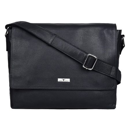 URBAN FOREST Brent Leather Messenger Bag for Men