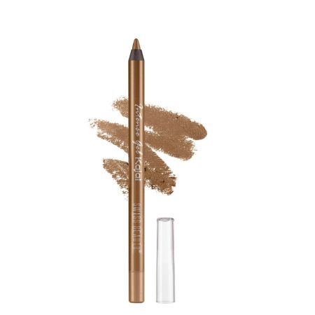 SWISS BEAUTY Intensegel Kajal Eyeliner, Eye Makeup, Matte Finish Bronze, 1.2G