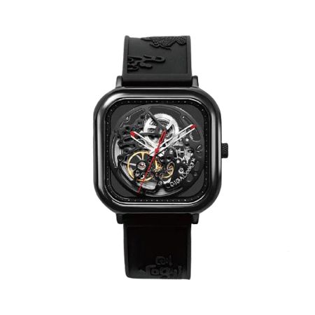 CIGA DESIGN Design Limited Edition Ceramic Full Hollow 41 MM Automatic Midnight Black Men watch