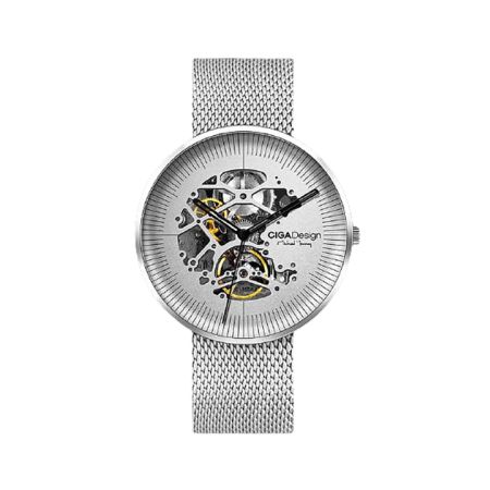 CIGA DESIGN Design Michael Young Series Titanium Silver 45 MM Automatic Men watch