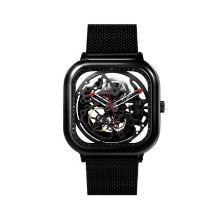 CIGA DESIGN Design Full Hollow Stainless Steel Black 40 MM Automatic Men watch