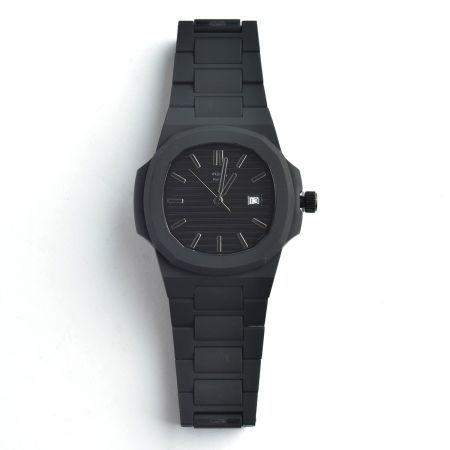 EIGHT KUWAIT Polycarbon Jet Black watch