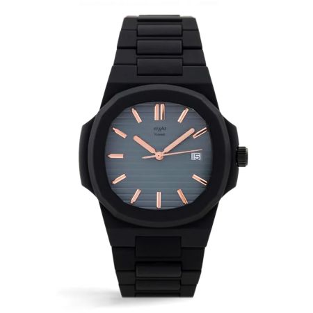 EIGHT KUWAIT Polycarbon Rose Gold watch