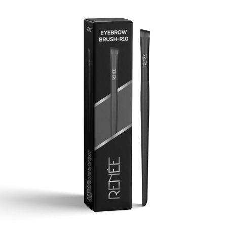 RENEE Professional Makeup Brush with Easy-to-Hold, Ultra Soft Bristles for Precise Application & Perfectly Blended Look, Eyebrow Brush R10, 1Pc