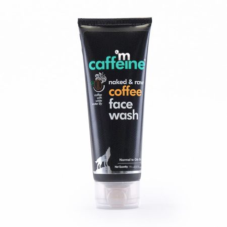 mCaffeine Tan Removal Face Wash for Men & Women | Coffee Face Wash for Oily Skin & Normal Skin | Daily Use Face Cleanser for Hot & Humid Weather - 75ml