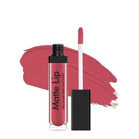 Swiss Beauty Ultra Smooth Matte Lip Liquid Lipstick, Smooth Lip Color, Weightless Finish, Silky Matte Finish, Shade- Iconic Nude, 6ml