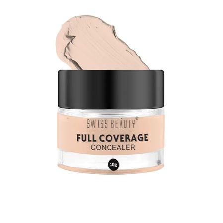 Swiss Beauty Full Coverage Concealer, Shade- Classic Ivory, 10gm