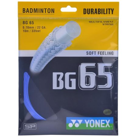 Yonex Titanium Bg 65 Badminton Strings, 0.70Mm (Lavender)