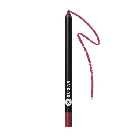 SUGAR Cosmetics - Lipping On The Edge - Lip Liner - 04 Tan Fan (Mauve Nude) - 1.2 gms - Smear-proof, Water Resistant Lip Liner - Lasts Up to 10 hrs