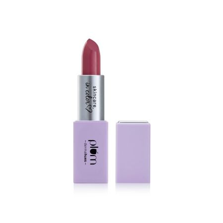 Plum Velvet Haze Matte Lipstick with SPF 30 | Powder Matte Finish | Highly Pigmented | With Ceramides | 03 Magical Mauve