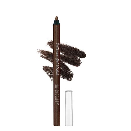 Swiss Beauty Intensegel Kajal Eyeliner, Eye Makeup, Metallic Bronze, 1.2G