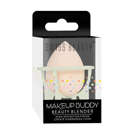 Swiss Beauty Makeup Buddy Beauty Blender for Face Makeup | Reusable | Multi-Use Beauty Blender | Shade - 03