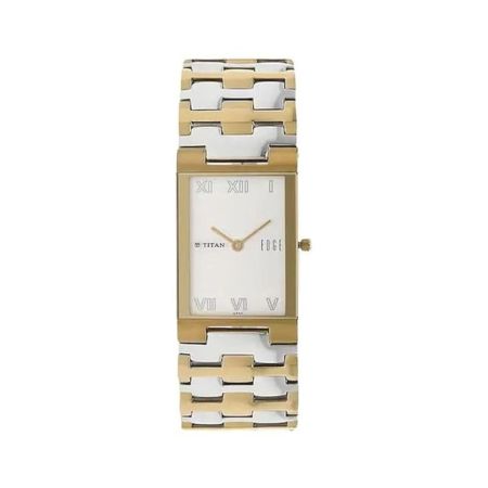 Titan Edge Analog White Dial Men's Watch-NN1296BM02