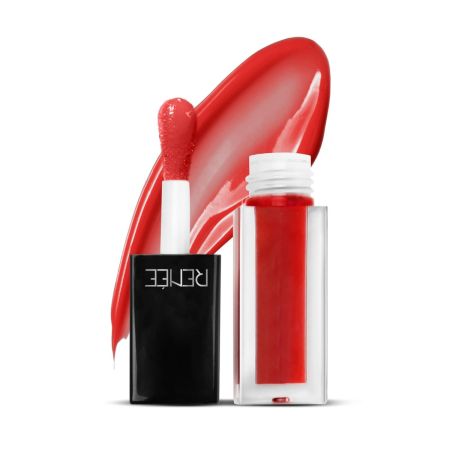 RENEE Super Natural Tinted Lip Oil Red Velvet 3ml, Long Lasting Moisturization