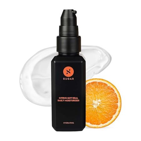 SUGAR Cosmetics - Citrus Got Real - Daily Moisturizer - 60 ml - pH Balancing Moisturizer with Long-Lasting Hydration- For Hydration and CTM routine- Suitable for All Skin Types
