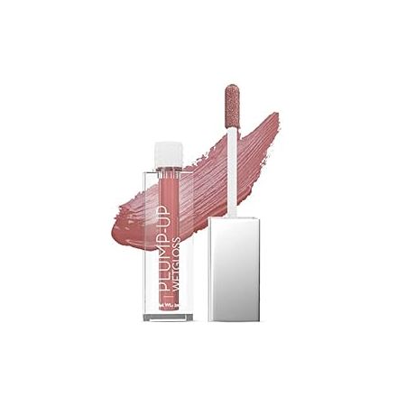 Swiss Beauty Plump-Up Wet Lightweight Lip Gloss With High Shine Glossy Finish For Fuller And Plump Lips | Shade- Deep Desire, 2Ml|