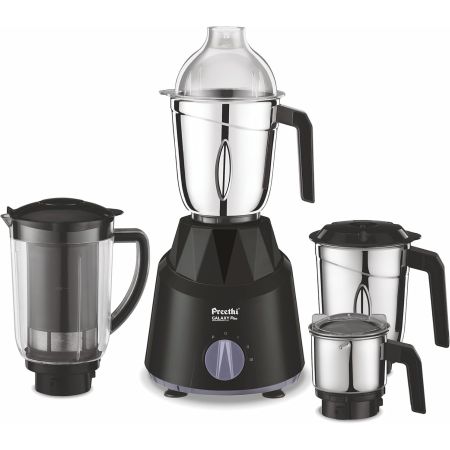 Preethi Galaxy Plus MG 250 Mixer Grinder 4 Jars 750 Watt Mixier Black