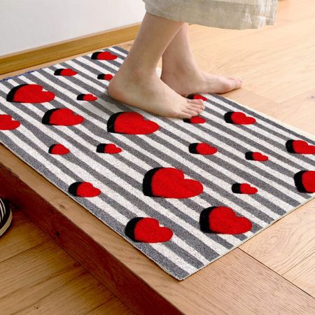 Onlymat Natural Coir Art Printed Doormat - 29.53" x 17.73", Multi-Color (TP 12405)