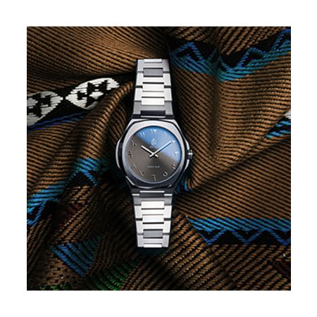 SAATCHI SUPER SLIM GRAY watch