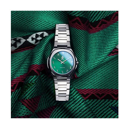 SAATCHI SUPER SLIM GREEN watch