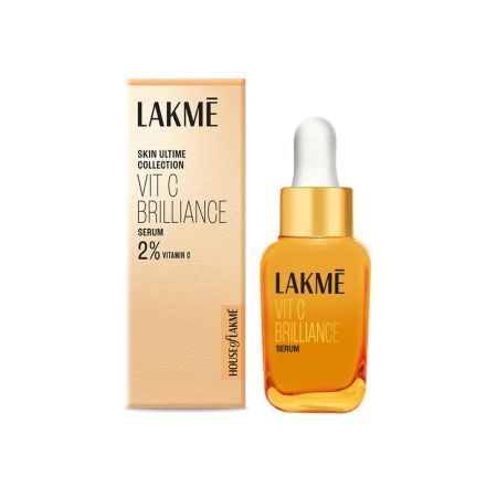 LAKMÉ 9To5 Vitamin C+ Facial Serum with 98% Pure Vitamin C complex, for Healthy, glowing skin, 30ml