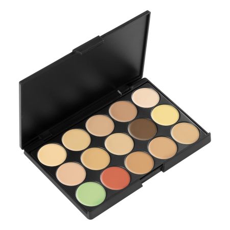 SWISS BEAUTY Hd Professional Light Weight Multi-Purpose Matte Cream Concealer For All Skin Type Color Corrector Palette | Full Coverage, Shade-02,18 Gm |