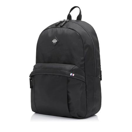 American Tourister RUDY Small Size Polyester Causal Backpack with Security Zip- Black