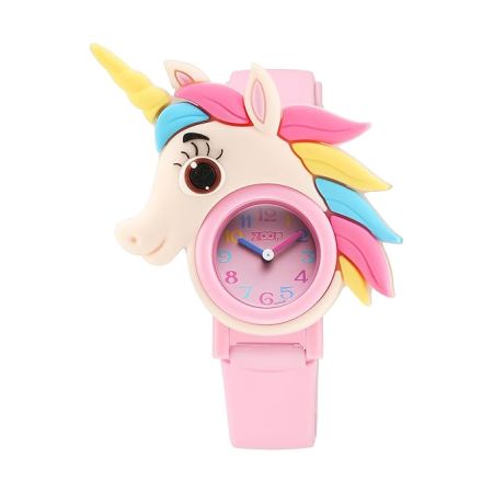 Zoop by Titan Friends from Nature Quartz Analog Pink Dial Polyurethane Strap Watch for Kids-NS16039PP01/NT16039PP01