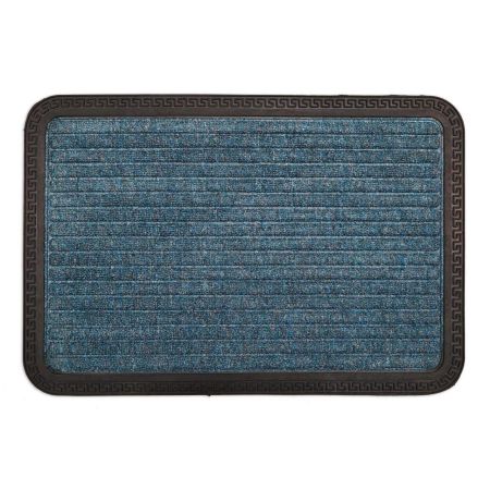 Onlymat Soft Polypropylene| Stripped Pattern| Rubber Backing| Long-Lasting| Heavy Duty| All-Purpose| Indoor| Outdoor| Doormat- 60 x 40cm
