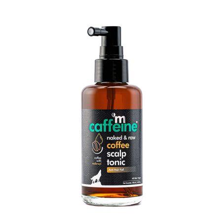 mCaffeine Coffee Scalp Tonic for Hair Growth with Redensyl & Proteins | Controls Hair Fall & Breakage, Stimulates & Energizes Hair Roots | For Men & Women | Sulphate Free (100ml)