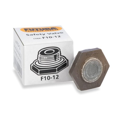 FUTURA Hawkins Safety Valve with Washer for all Pressure Cookers from 2 Litre to 9 Litre, Black, Standard (FSV)