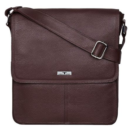 URBAN FOREST Zack Leather Messenger Bag for Men